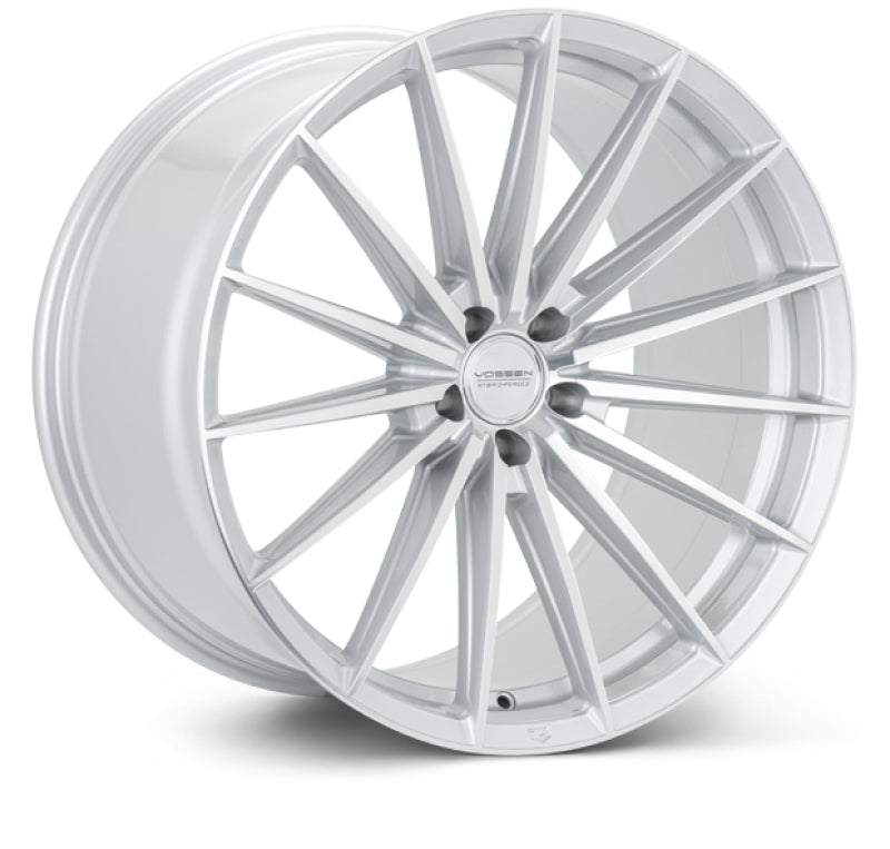 Vossen HFX-4 21x10.5 - 5x112 - ET35 - Deep - 66.5 - Silver Polished Wheel