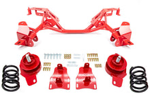 Load image into Gallery viewer, UMI Performance 82-92 GM F-Body LSX Engine Tubular K-Member w/ Weight Jack Kit (850lb.) - Red