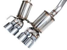 Load image into Gallery viewer, AWE Tuning 05-07 C6 Chevrolet Corvette 6.0L Touring Edition Axle-Back Exhaust w/ Chrome Silver Tips