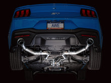 Load image into Gallery viewer, AWE 2024 Ford Mustang GT Fastback S650 RWD Track Edition Cat-Back Exhaust w/ Dual Chrome Silver Tips