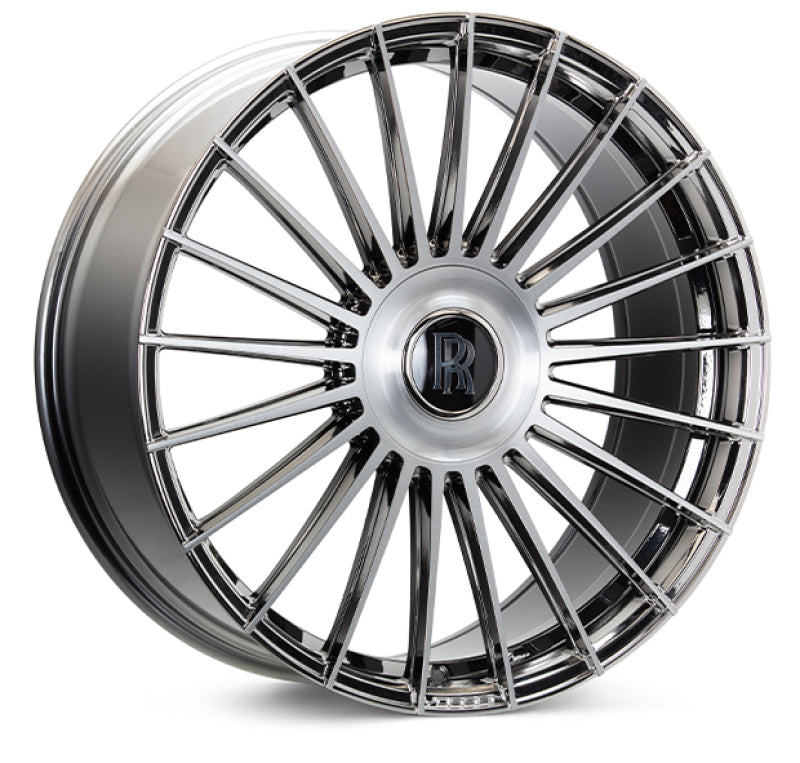 Vossen HF-8 22x9 / 5x112 BP / ET25 / 66.5 CB / Flat - EMC Polished / Brushed Wheel