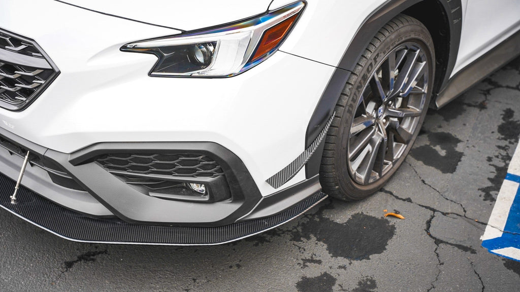 Subaru WRX Carbon Fiber Wind Splitter w/ Rods 2022-2023                      Subaru WRX Carbon Fiber Wind Splitter w/ Rods 2022-2023