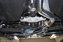 Load image into Gallery viewer, Invidia 15+ Subaru WRX/STI 4Dr Q300 Twin Outlet Rolled Titanium Burnt Quad Tip Cat-Back Exhaust