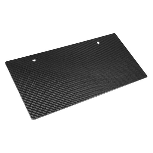 Carbon Fiber License Plate Double Sided                      Carbon Fiber License Plate Double Sided