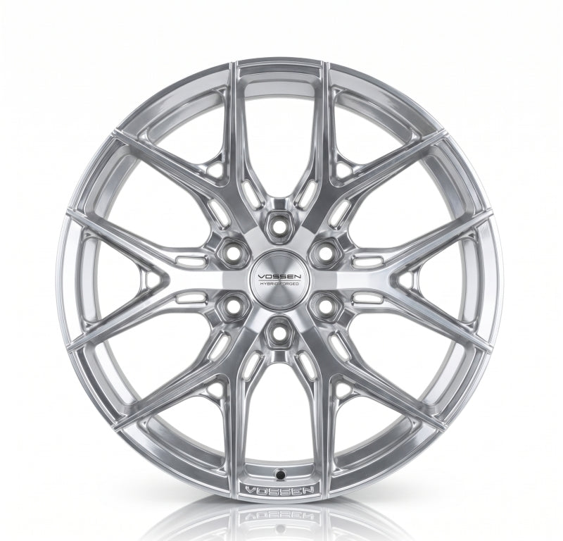 Vossen HF6-4 24X11 / 8X170 / ET0 / DEEP / 125.1 - Silver Polished