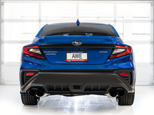 Load image into Gallery viewer, AWE Tuning 22-25 Subaru VB WRX Track Edition Axle-Back Exhaust - Diamond Black Tips