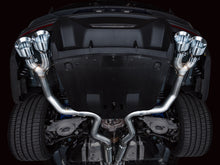 Load image into Gallery viewer, AWE 2024 Ford Mustang Dark Horse S650 RWD Track Edition Cat-Back Exhaust w/ Quad Chrome Silver Tips