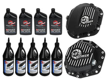Load image into Gallery viewer, aFe Power Front/Rear Diff Cover Kit w/ Oil 17-22 Ford Diesel V8 (Dana Super 60 &amp; Dana M275-14)