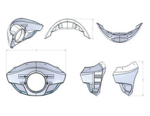 Load image into Gallery viewer, Burly Brand Touring Sport Fairing Tall