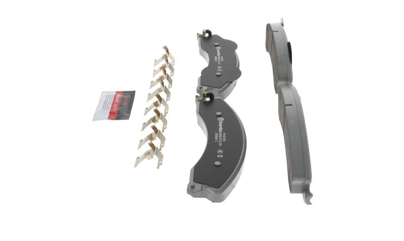 Brembo 09-17 Chevrolet Silverado 2500 HD/GMC Sierra 2500 HD/Silverado 3500 HD Front NAO Brake Pad