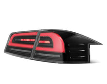 Load image into Gallery viewer, AlphaRex 12-21 Tesla Model S LUXX-Series LED Tail Lights - Black/Red (US Models Only)