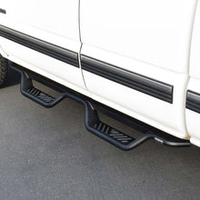 Load image into Gallery viewer, Westin 99-13 Chevrolet Silverado 1500 (Ext. Cab) Outlaw Drop Nerf Step Bars - Textured Black