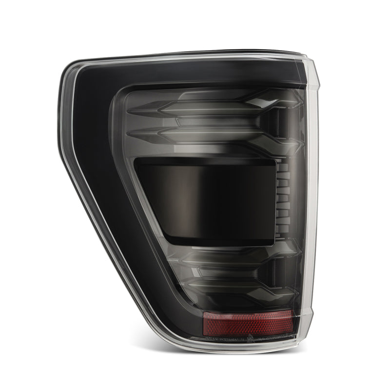 AlphaRex 21-23 Ford F-150 LUXX LED Taillights - Alpha-Black w/ BLIS