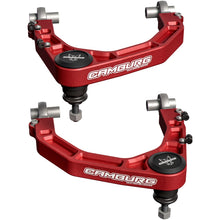 Load image into Gallery viewer, Camburg Toyota Tundra 22-25 KINETIK Series X-Joint XL Upper Control Arm Kit (RED)