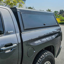 Load image into Gallery viewer, Westin EXP Truck Cap COMPLETE KIT A + BS (07-21 Toyota Tundra CrewMax 5.5ft. Bed) - Black