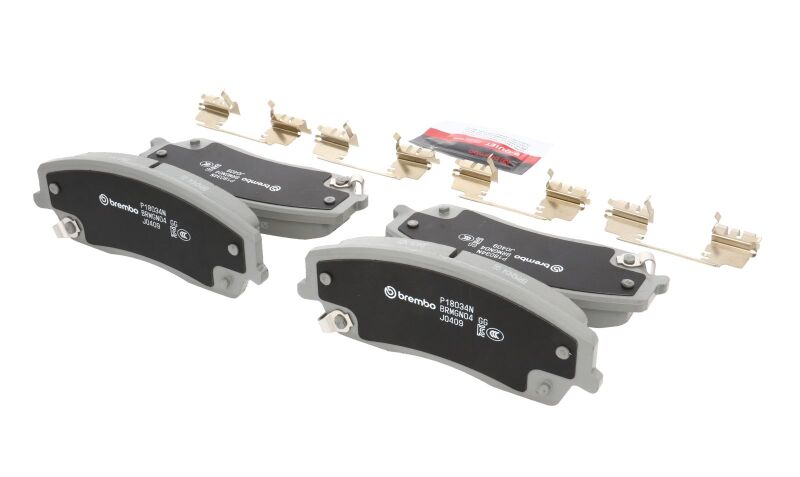 Brembo 05-08 Chrysler 300/ Dodge Charger/Challenger/Magnum Front NAO Brake Pad