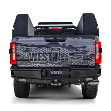 Load image into Gallery viewer, Westin 23-25 Ford F-250/350/450/550/600 HDX Bandit Rear Bumper - Black