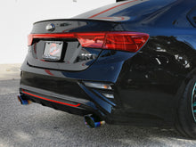 Load image into Gallery viewer, aFe Takeda 20-21 Kia Forte GT 1.6L (t) 3in to 2.5in SS Axle-Back Exhaust System w/ Blue Flame Tips