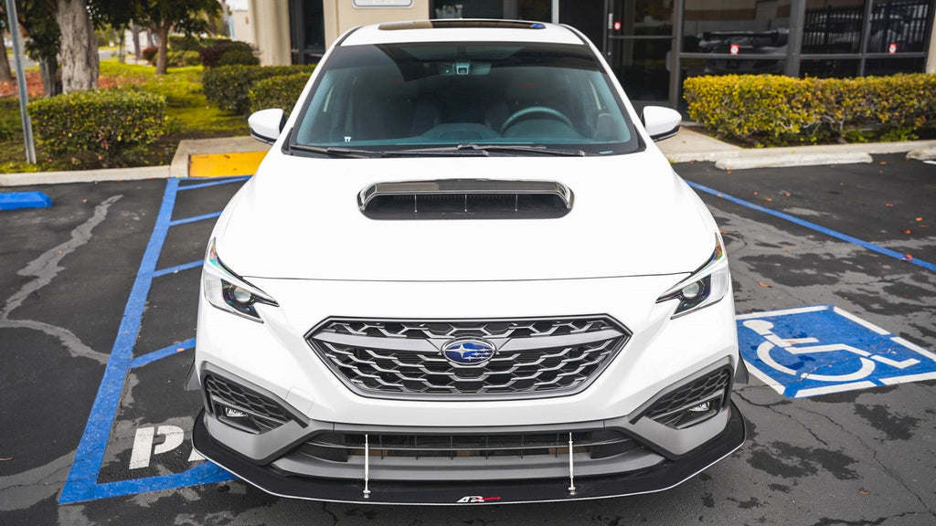 Subaru WRX Carbon Fiber Wind Splitter w/ Rods 2022-2023                      Subaru WRX Carbon Fiber Wind Splitter w/ Rods 2022-2023