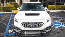 Load image into Gallery viewer, Subaru WRX Carbon Fiber Wind Splitter w/ Rods 2022-2023                      Subaru WRX Carbon Fiber Wind Splitter w/ Rods 2022-2023