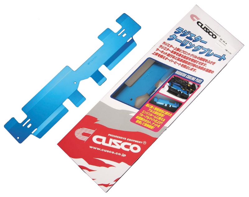 Cusco Radiator Cooling Plate BP9 Legacy-GT Blue