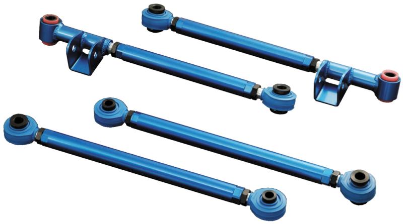 Cusco Lateral link Kit-Rear Rear Side non-adj. hyper Rubber w/ end link WRX GD (non-STi only)