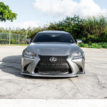 Load image into Gallery viewer, Lexus GS Base model, F-sport NIA Front Splitter Lip body kit 2016-2020 in ABS or Carbon Fiber