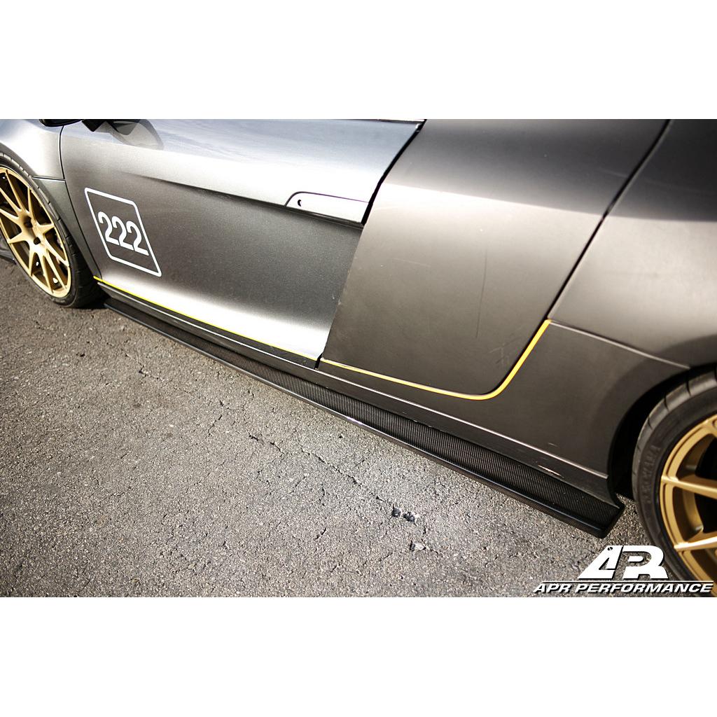 Audi R8 Side Rocker Extensions/ Side Skirt 2006-2014                      Audi R8 Side Rocker Extensions/ Side Skirt 2006-2014