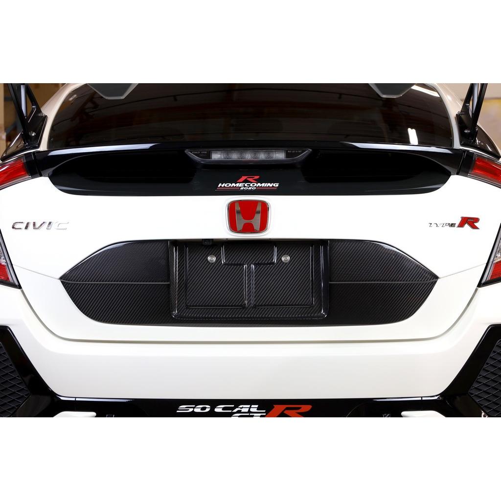 Honda FK8 Civic Type R License Plate Backing 2017 - 2021                      Honda FK8 Civic Type R License Plate Backing 2017 - 2021