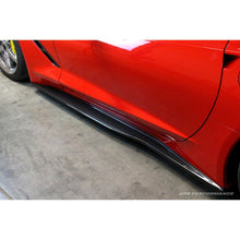 Load image into Gallery viewer, Chevrolet Corvette C7 Carbon Fiber Side Rocker Extensions/ Side Skirt