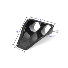 Load image into Gallery viewer, Carbon Fiber Universal Fitment Dual NACA Ducts