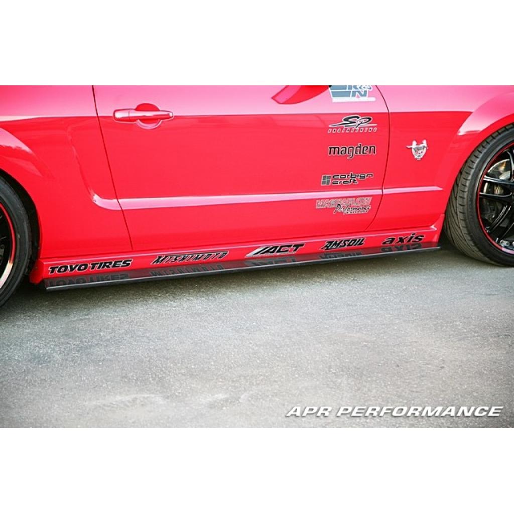 Ford Mustang S197 Side Rocker Extensions/ Side Skirt 2005-2009                      Ford Mustang S197 Side Rocker Extensions/ Side Skirt 2005-2009
