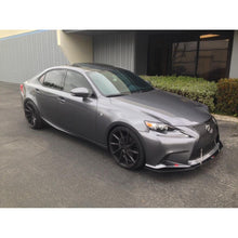 Load image into Gallery viewer, Lexus IS-250 / IS-300 F Sport Bumper Front Wind Splitter 2014-2015                      Lexus IS-250 / IS-300 F Sport Bumper Front Wind Splitter 2014-2015