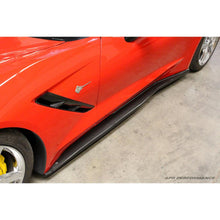 Load image into Gallery viewer, Chevrolet Corvette C7 Carbon Fiber Side Rocker Extensions/ Side Skirt