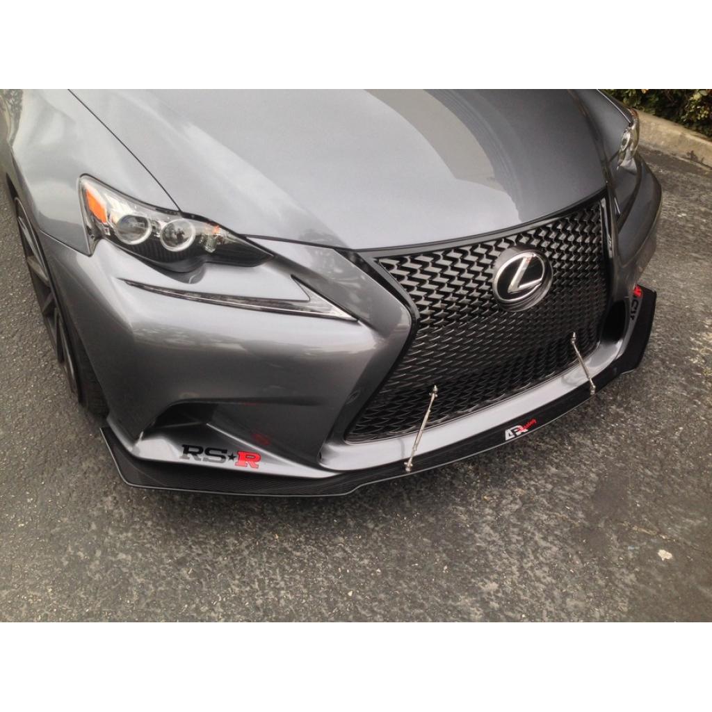 Lexus IS-250 / IS-300 F Sport Bumper Front Wind Splitter 2014-2015                      Lexus IS-250 / IS-300 F Sport Bumper Front Wind Splitter 2014-2015