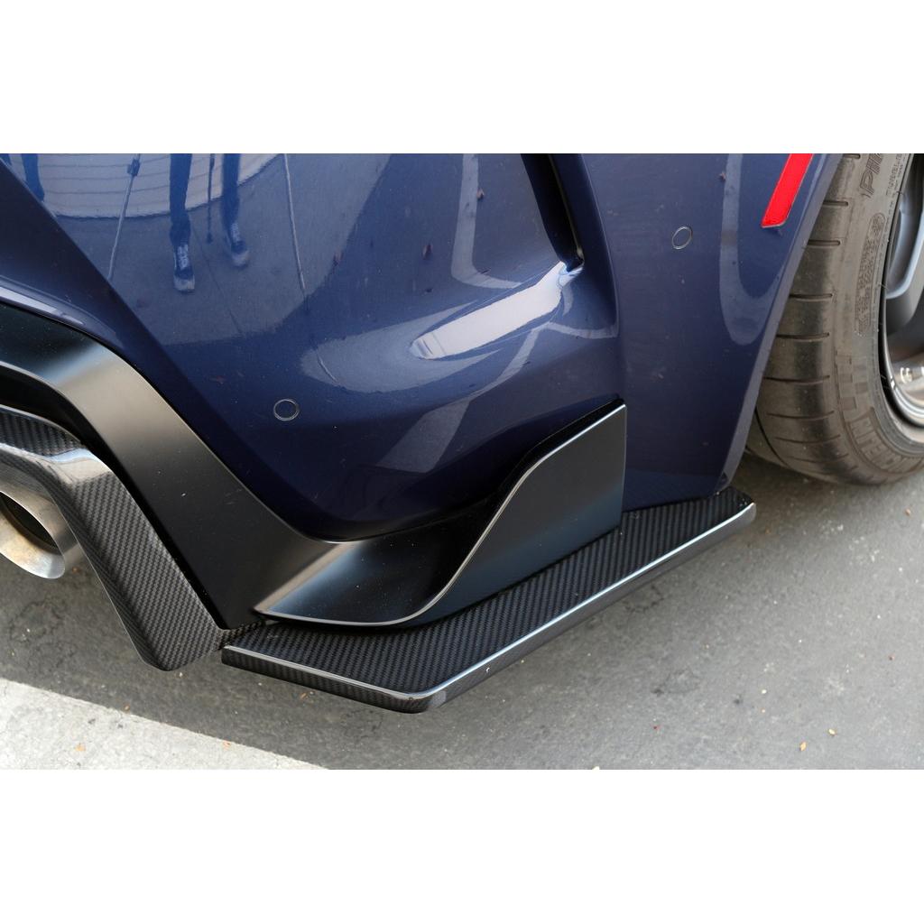 Toyota Supra A90/91 Rear Bumper Skirts 2020-2023                      Toyota Supra A90/91 Rear Bumper Skirts 2020-2023