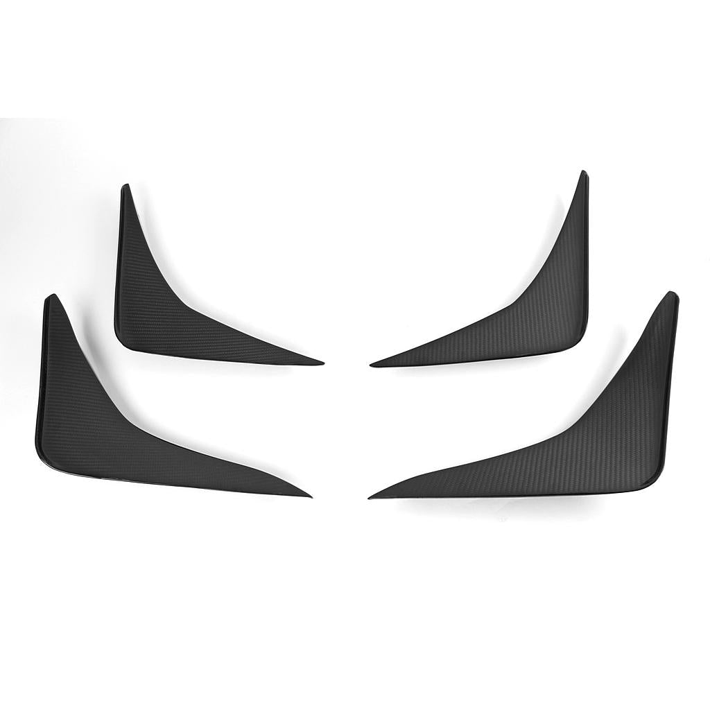 Nissan GTR R35 Front Bumper Canards 2012-2016                      Nissan GTR R35 Front Bumper Canards 2012-2016