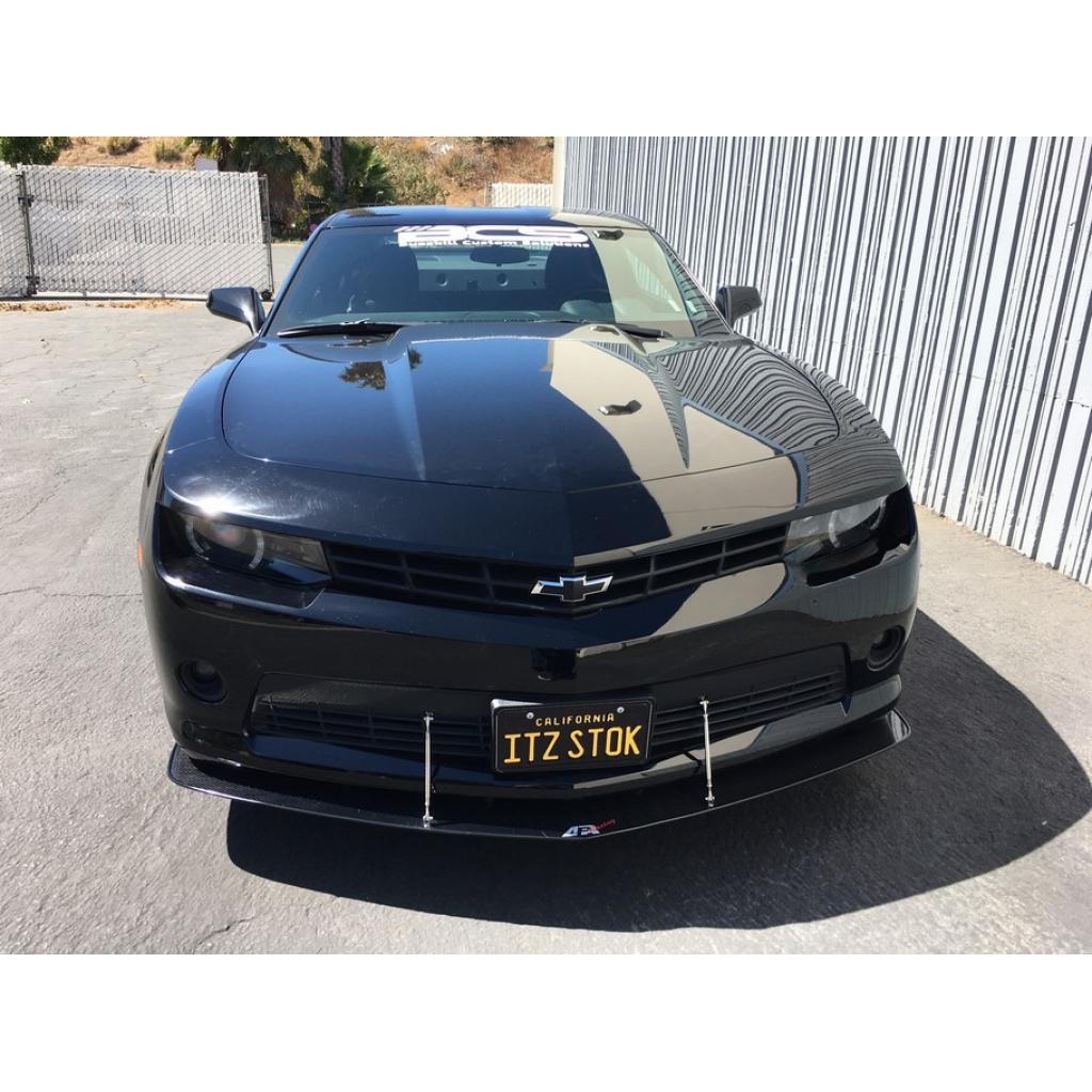 Chevrolet Camaro V6 Front Wind Splitter 2014-15                      Chevrolet Camaro V6 Front Wind Splitter 2014-15