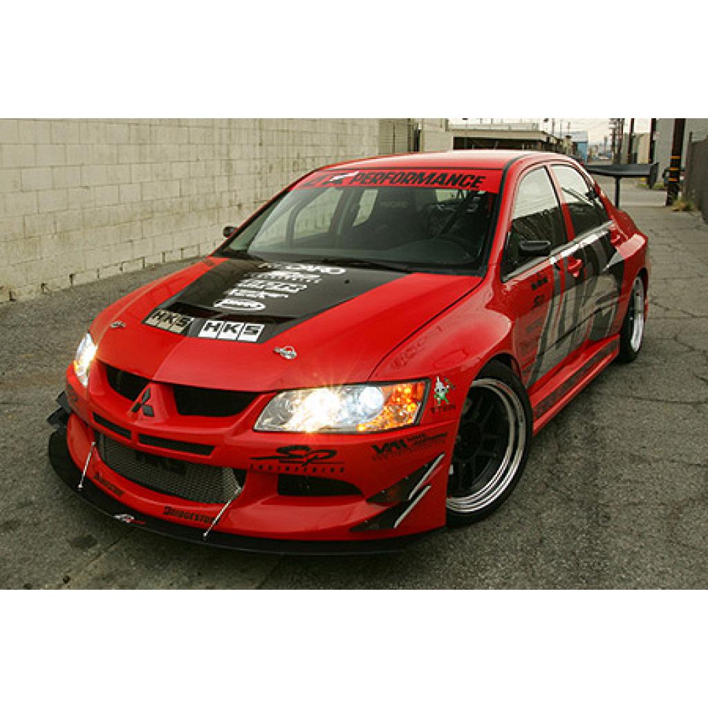 Mitsubishi Evolution 8 EVIL-R Widebody Aerodynamic Kit 2003-2005                      Mitsubishi Evolution 8 EVIL-R Widebody Aerodynamic Kit 2003-2005