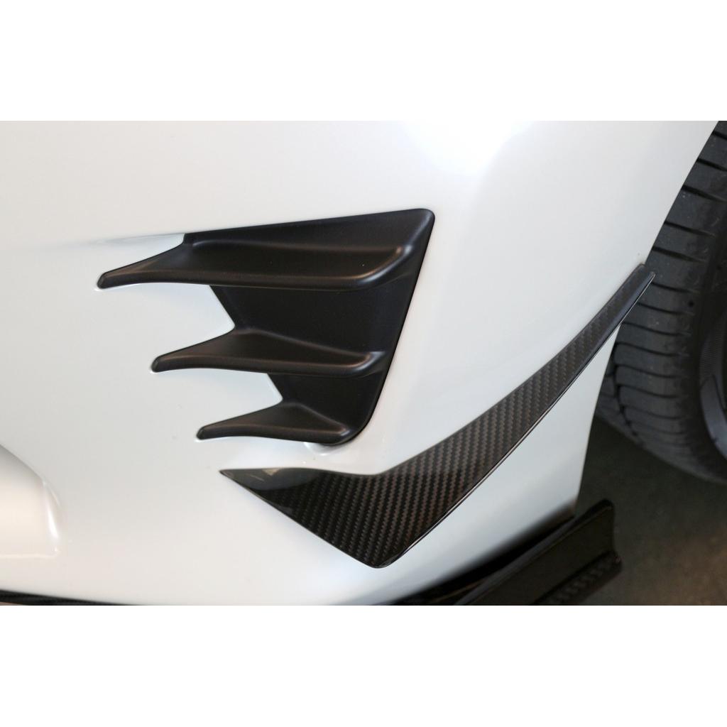 Toyota GT-86 Front Bumper Canards 2017-2021                      Toyota GT-86 Front Bumper Canards 2017-2021