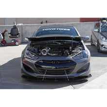 Load image into Gallery viewer, Hyundai Genesis Coupe Front Wind Splitter 2013-2016                      Hyundai Genesis Coupe Front Wind Splitter 2013-2016