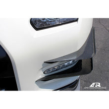 Load image into Gallery viewer, Nissan GTR R35 Front Bumper Canards 2012-2016                      Nissan GTR R35 Front Bumper Canards 2012-2016