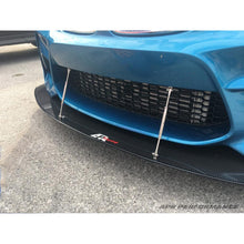 Load image into Gallery viewer, BMW F87 M2 Stock Bumper Front Wind Splitter 2016-2021                      BMW F87 M2 Stock Bumper Front Wind Splitter 2016-2021