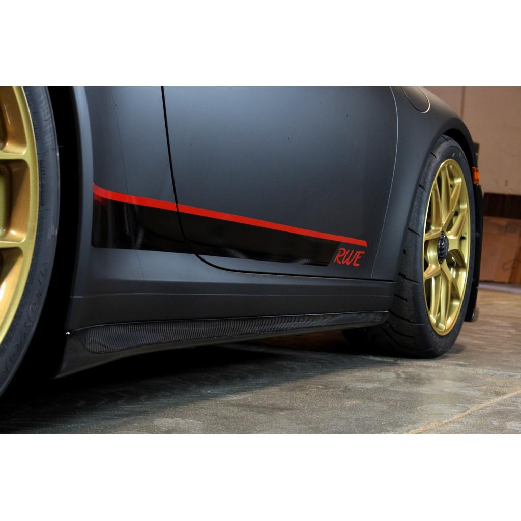 Porsche 991 GT3 Side Rocker Extensions/ Side Skirt 2013-19                      Porsche 991 GT3 Side Rocker Extensions/ Side Skirt 2013-19