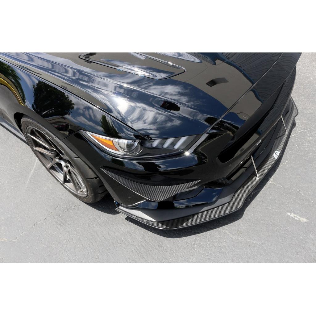 Ford Mustang S550 Front Bumper Canards 2015-2017                      Ford Mustang S550 Front Bumper Canards 2015-2017