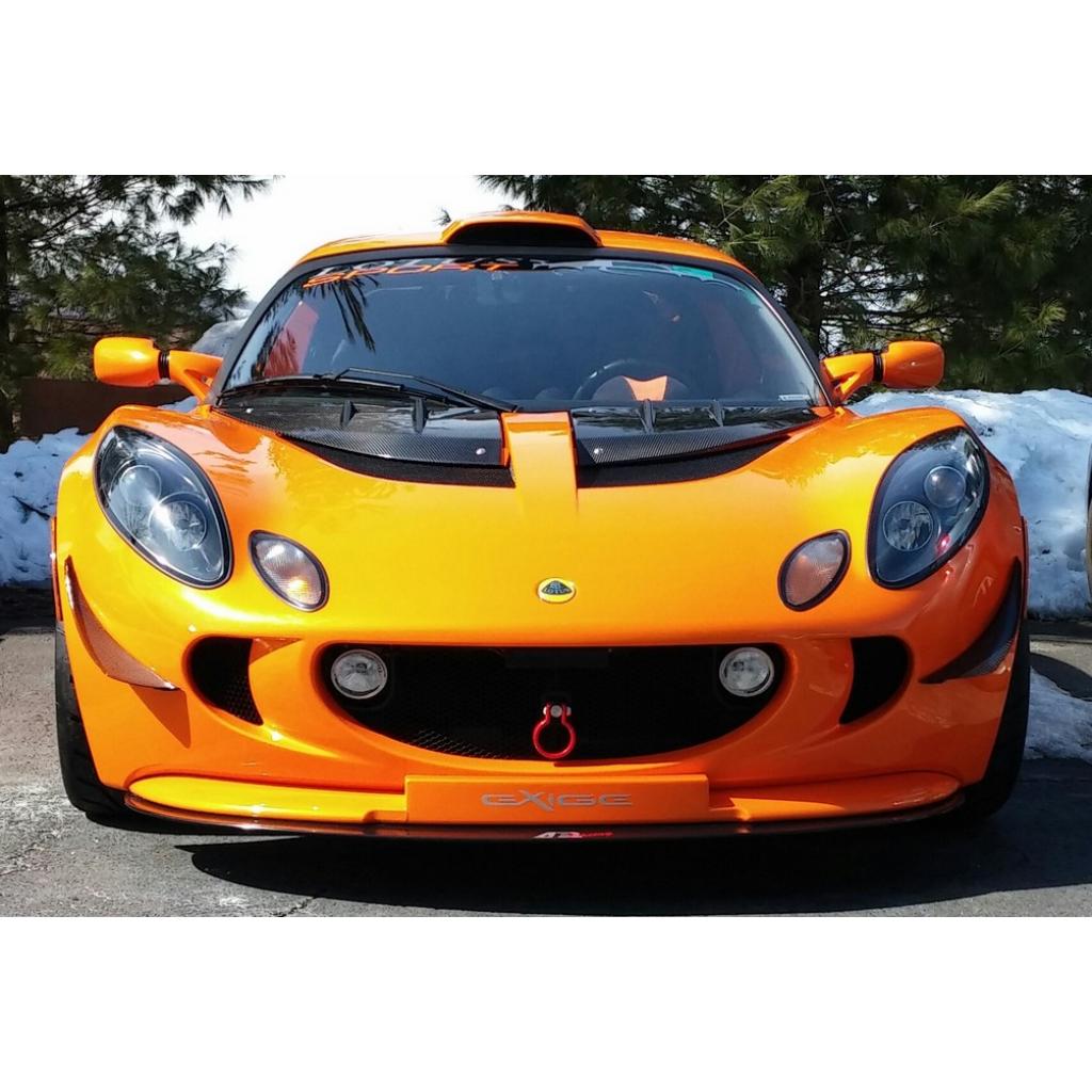 Lotus Exige with Factory Lip Front Wind Splitter 2005 - 2012                      Lotus Exige with Factory Lip Front Wind Splitter 2005 - 2012