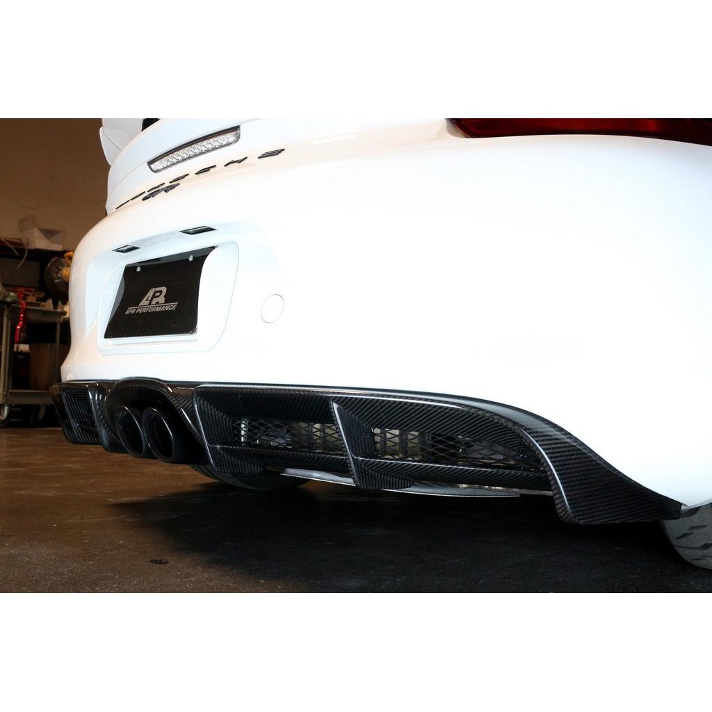 Porsche 981 Cayman GT4 Rear Diffuser 2015-2016                      Porsche 981 Cayman GT4 Rear Diffuser 2015-2016