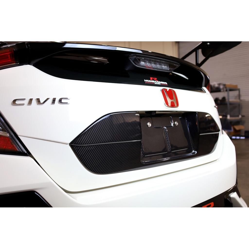 Honda FK8 Civic Type R License Plate Backing 2017 - 2021                      Honda FK8 Civic Type R License Plate Backing 2017 - 2021