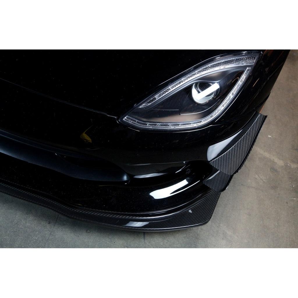 Dodge Viper Coupe Front Bumper Canards 2013-2017                      Dodge Viper Coupe Front Bumper Canards 2013-2017