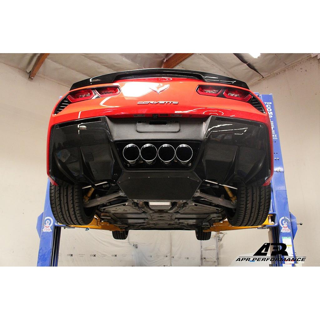 Chevrolet Corvette C7 Rear Diffuser Undertray 2014-2019                      Chevrolet Corvette C7 Rear Diffuser Undertray 2014-2019